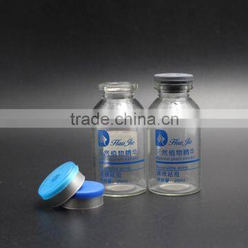 bayonet bottle with tubular glass vial with2ml medical vial