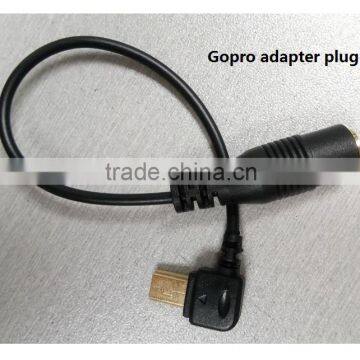 Originally Gopro Adapter Microphone Plug , Gopro Camera Hero 3/3+/4 Adapter Connect with Recording Microphone