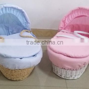 Waffle cosy moses basket bassinet bedding set / moses basket dressings