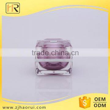 15g cosmetic packaging wholesale Plastic Material Beautiful cosmetic sample jars