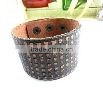 BOSHIHO cheap leather bracelets/cheap leather bracelets/leather name bracelets