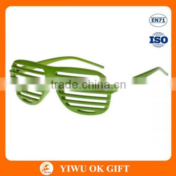 Hot Sale St Patrick's Day Green Shutter Shade Sunglasses