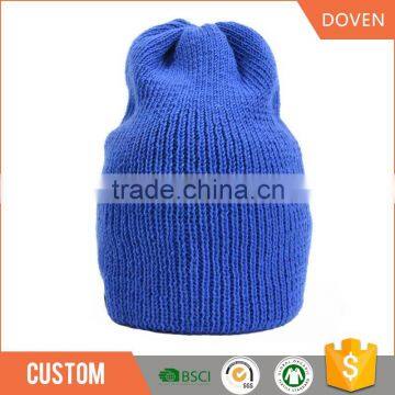 Wholesale Wool Knitted Factory Custom Winter Hats Beanie Hats photo-3