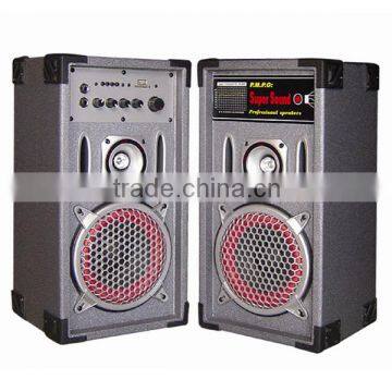 Good design Double professional subwoofer active audio bluetooth home speaker