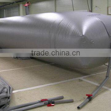 PVC Bladder Inflatable Water Storage Tanks , High Strength Coated Fabric 10500lt photo-4