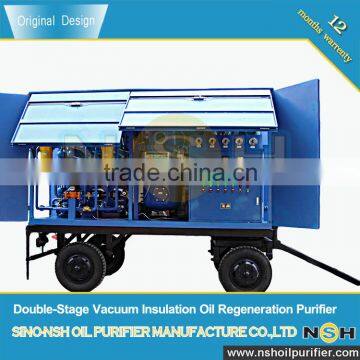 Double-Stage Vacuum Insulation Oil Regeneration Filtering Seperator With Factory Price on Sale photo-4