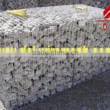 2x1x1 galvanized welded gabion wire mesh box