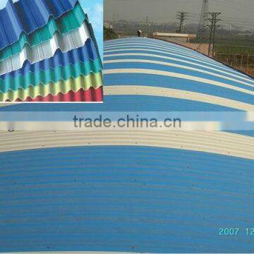 High weather resistant ASA coated PVC corrugated roofing sheet