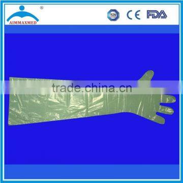 Disposable Long PE Glove For veterinary use