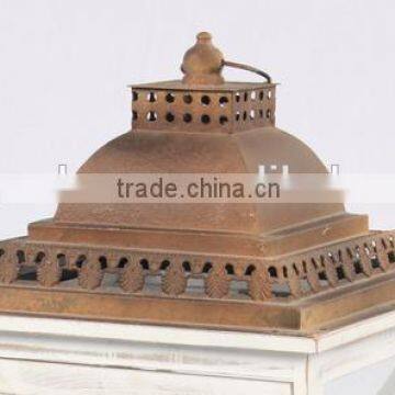 Wood Candle Lanterns for Home & Garden Decoration photo-4