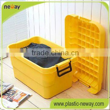 New Arrival PP Eco-Friendly Folding Stocked Keyway Plastic Storage Box photo-2