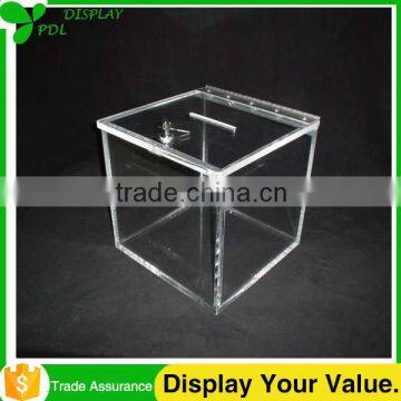 High Clear Acrylic Lock Box
