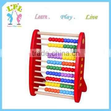 Educational toys and equipment wooden caculater for kids math studying