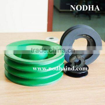 Pilot bore paint V pulley, stock bore pulley, agricultural machinery V pulleys C212 pulley