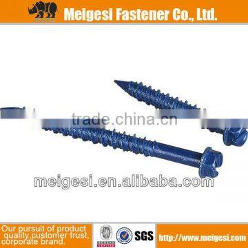 Manufacturing Countersunk Head Bule Concrete Screw Ruspert