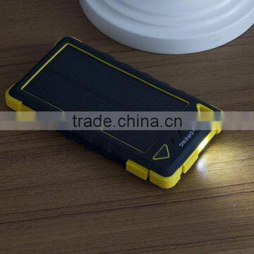 Hot Waterproof 8000mah Portable Solar Power Charger for Samsung Mobile Phone photo-5