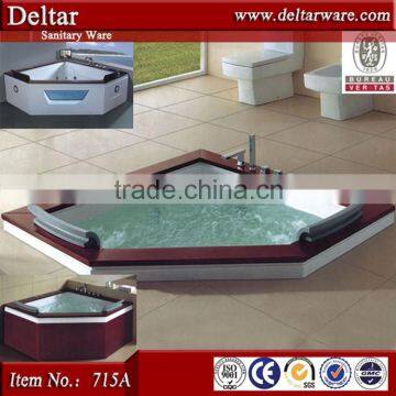 European Style Hot Tube, Massage Tube With TV, Acrylic Massage Bath Tub