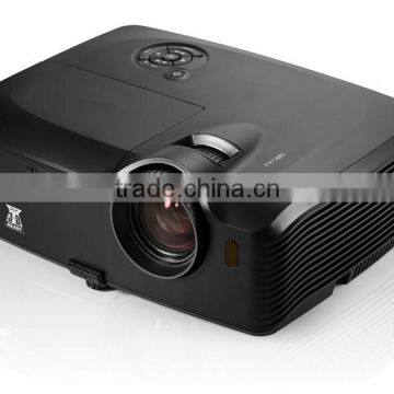 5000 Lumens Dual HDMI Inputs RJ45 Auto Keystone Correction, PC-less JPG Slideshow, 1.5x Wide Optical Zoom DLP Projector