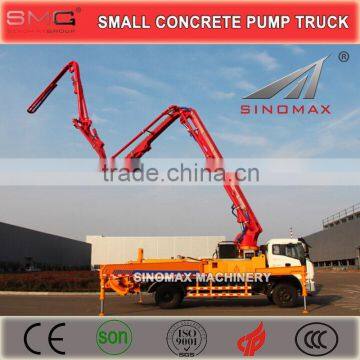 TOP! 33m Small Concrete Pump Truck, Concrete Boom Pump Truck for sale in China