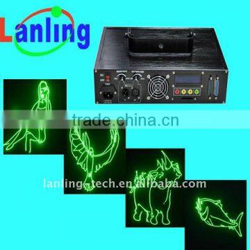 Cheap 30mW green DJ animation laser light with SD card