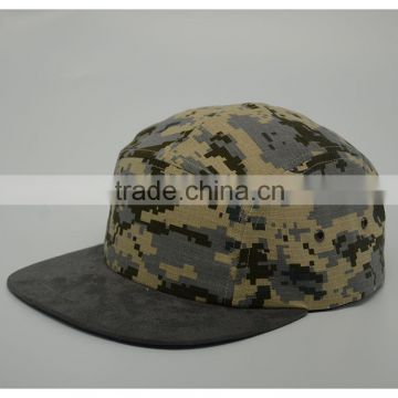 Camo 5 panels hat