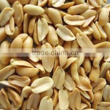 Roasted Blanched Peanut Kernels Split, Blanched Peanut half split