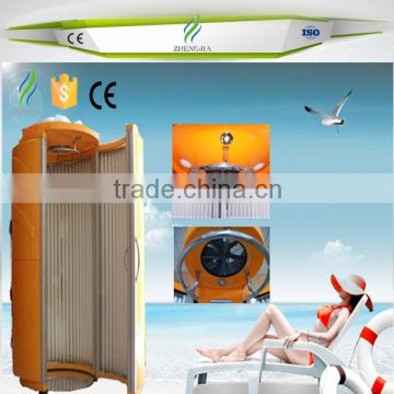 Stand Up Solarium Tanning Bed 9500W With 50pcs of UV Lamps