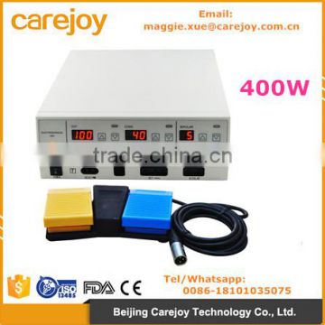 New High frequency 400 Watt Electrosurgical Unit /Diathermy/Cautery machine/ESU for surgical