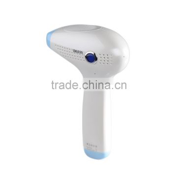 Household orginal DEESS IPL 300000 flash cartridge lifetime painless epilatory woman mate hair removal epilator with skin tone s