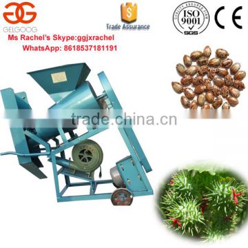 Castor Seeds Threshing Machine Castor Beans Hull Removing Machine