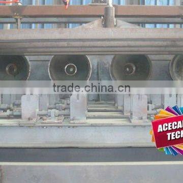 Four locations shot blasting machine for cylinder internal surface