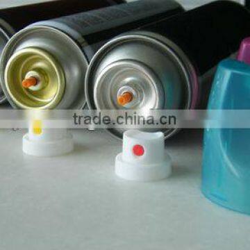 aerosol tinplate can with aerosol cap