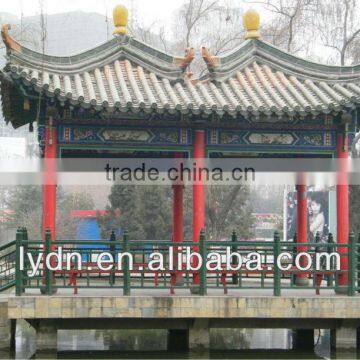 Traditional garden pagoda houses