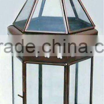 Wholesale Supplier of iron candle lantern with glass