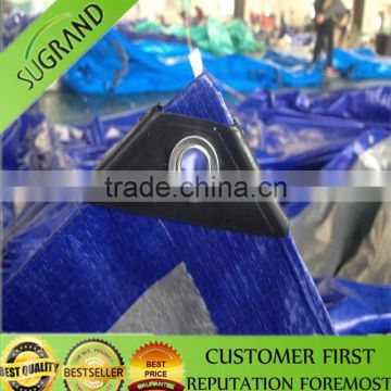 blue virgin HDPE waterproof tarpaulin cover