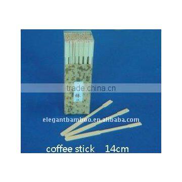 natural Mao bamboo coffee stirrer