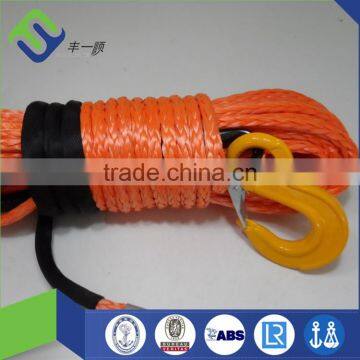 8MM UHMWPE Synthetic Winch Rope for Atv Winch
