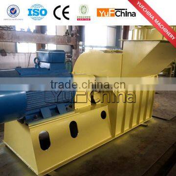 Wood branch crusher