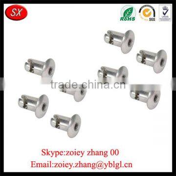 Non-standard Button-Style Precision Steel Flat Panel Fasteners