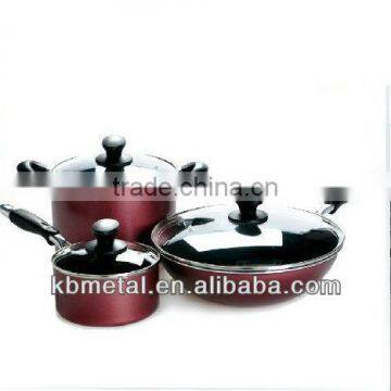 6 pieces Aluminum Cookware Sets