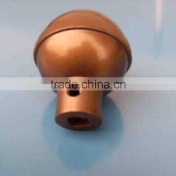 sell plastic doorknob with bronze-coloured