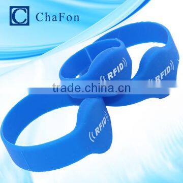 13.56mhz Silicone Rfid Wristband Locker Key photo-5