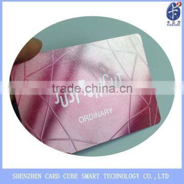 uv mask printed card
