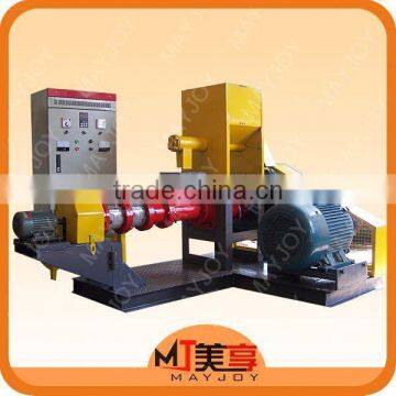 Extruder floating/sinking fish feed pellet processing machine