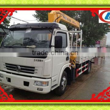 Truck With Crane ,truck with loading crane,derrick cargo truck