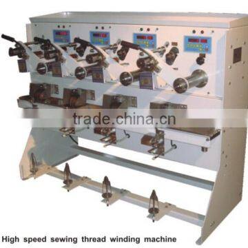 High speed thread winding machine