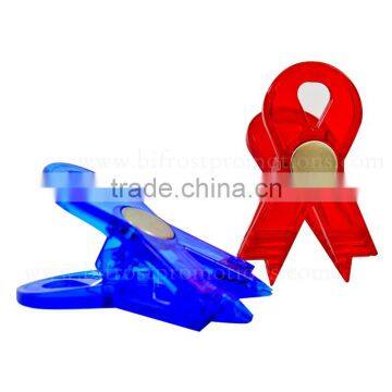Hot Sale Tie Shaped Plastic Binder Clip