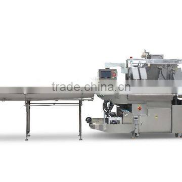 Flow Greens Wrapping Machine Herbs Leeks And Celery Leaf Pillow Packaging Horizontal Vegetable Packing Equipment