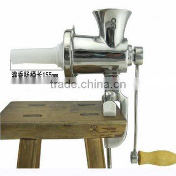 Hand Operate Cast Iron Electroplate Tinned 5# Manual Meat Grinder photo-5