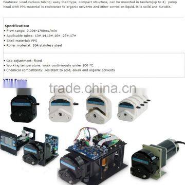 KWT300S Low Flow Precise Variable Speed Peristaltic Pump/ Tubing Pump / Dosing Pump for Water Pumps Fluid / 4XYZ15 Pump Head photo-2
